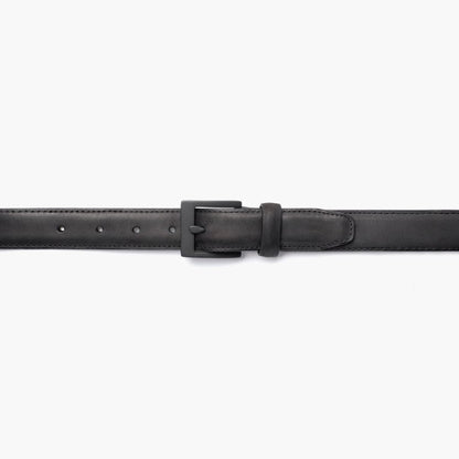Men's Classic Leather Belt - Black