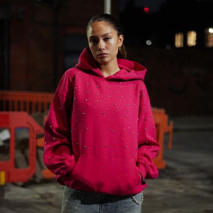 Rhinestone Galaxy Hoodie