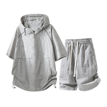 Hooded Quick Drying Two-Piece Set
